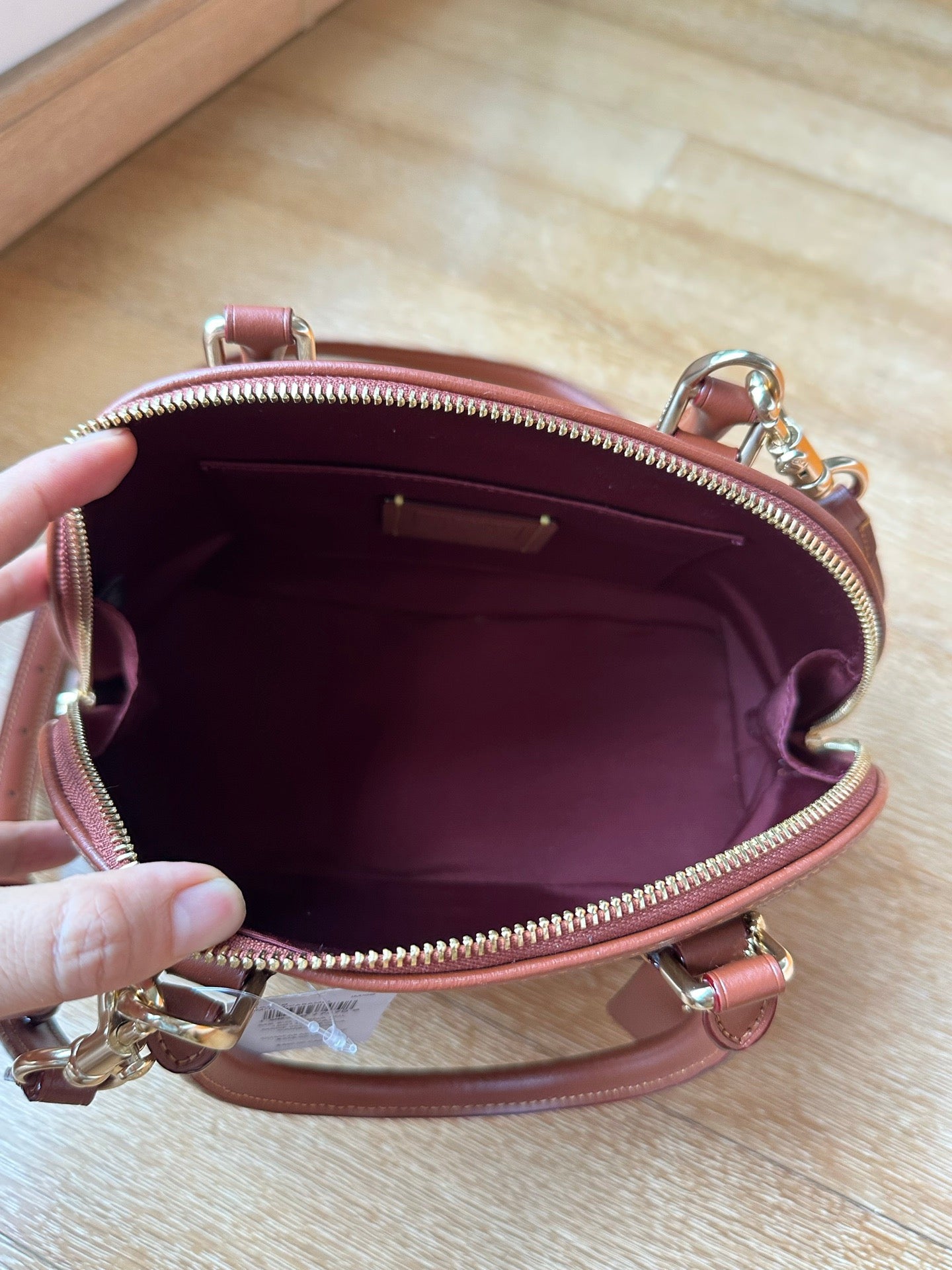 Sabrina Satchel Bag In Signature Canvas