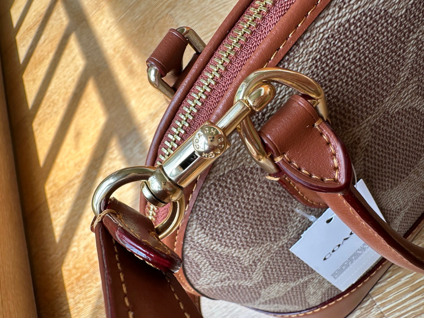 Sabrina Satchel Bag In Signature Canvas