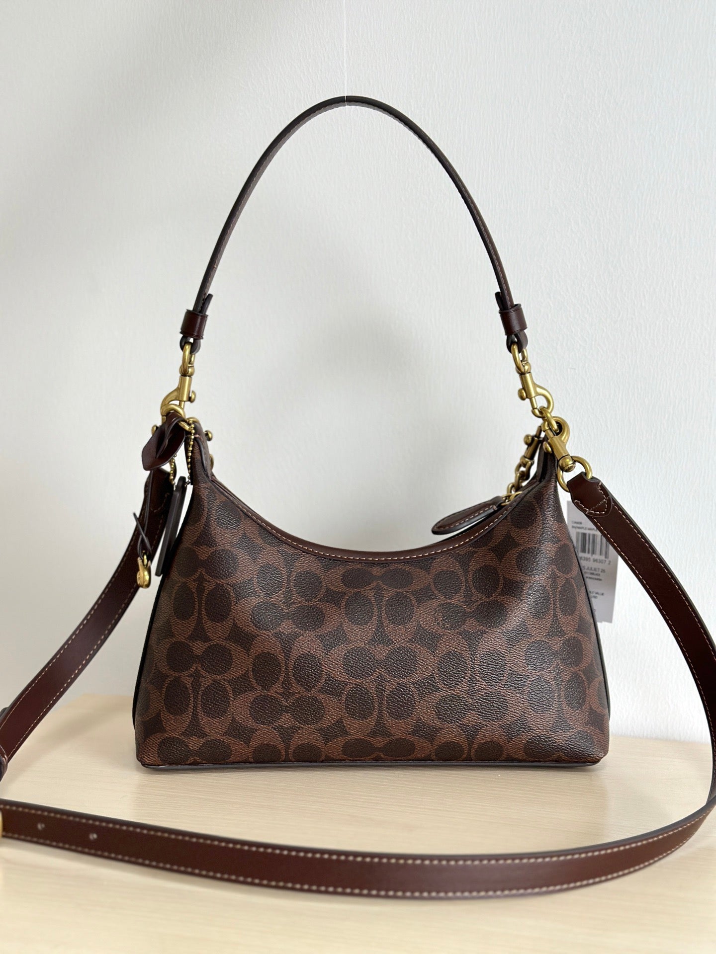 Authentic C*oach Canvas Juliet Small Shoulder Bag 25