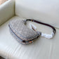 Authentic Tor* Burc* T Monogram Crescent Bag