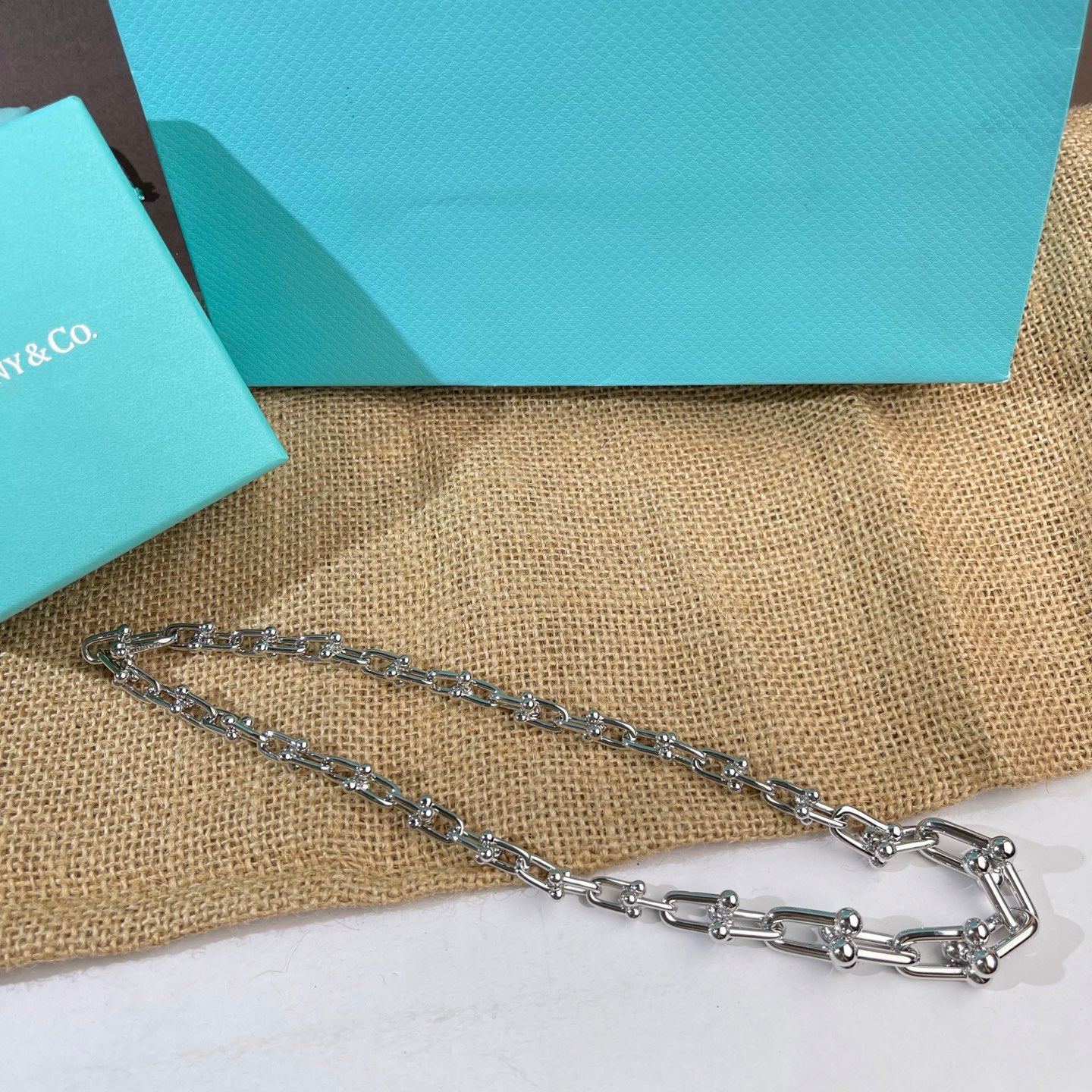 Tiffa*y & Co Link Necklace