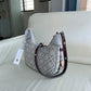 Authentic Tor* Burc* T Monogram Crescent Bag