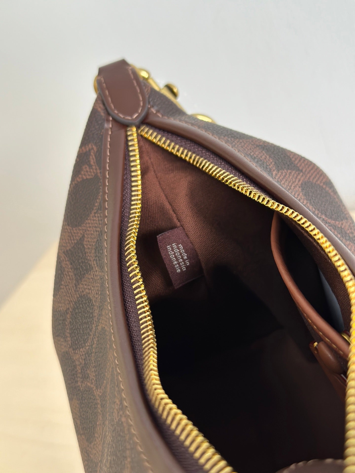 Authentic C*oach Canvas Juliet Small Shoulder Bag 25