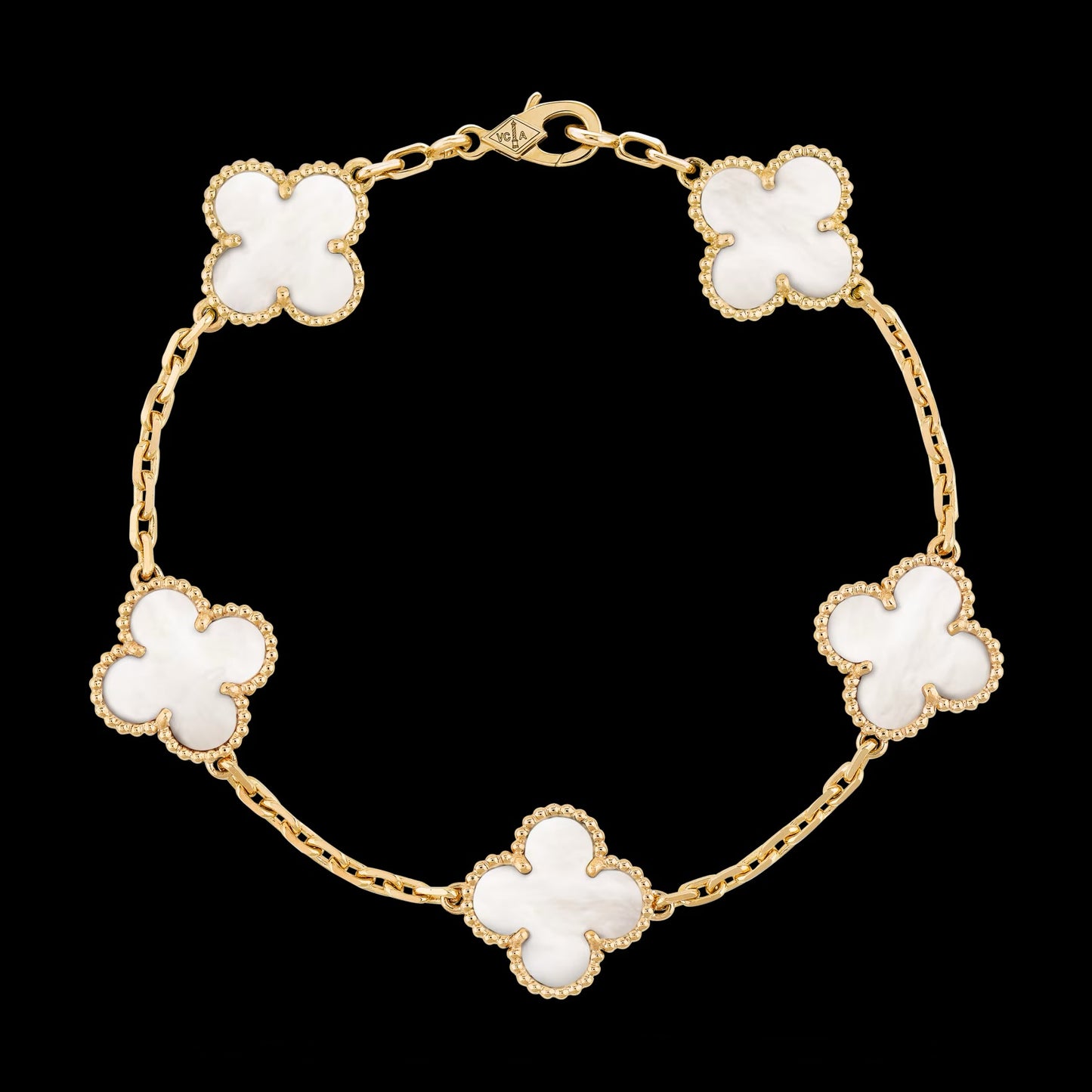 VAN C Vintage  bracelet, 5 motifs