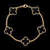 VAN C Vintage  bracelet, 5 motifs