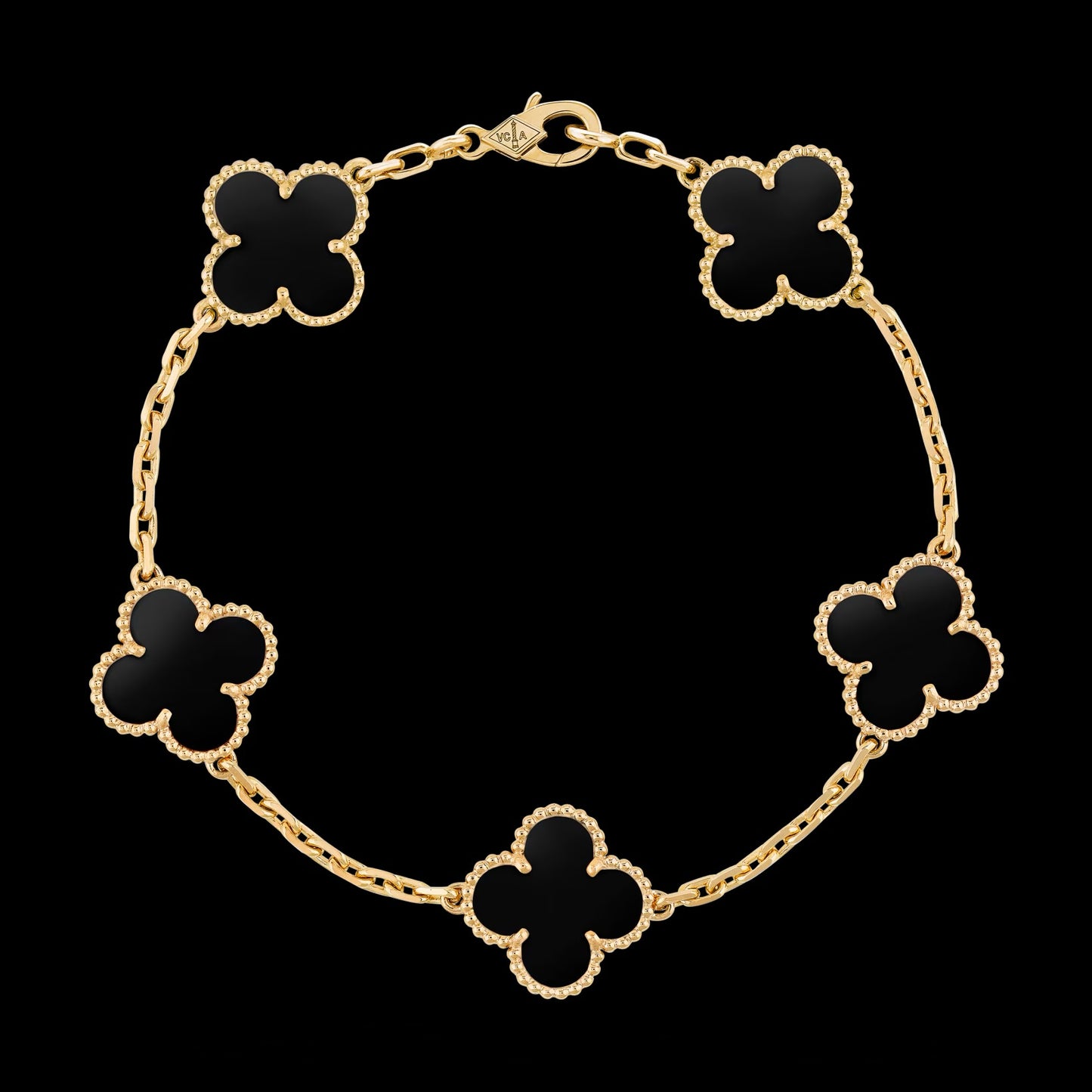 VAN C Vintage  bracelet, 5 motifs