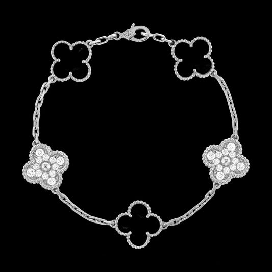 VAN C Vintage  bracelet, 5 motifs